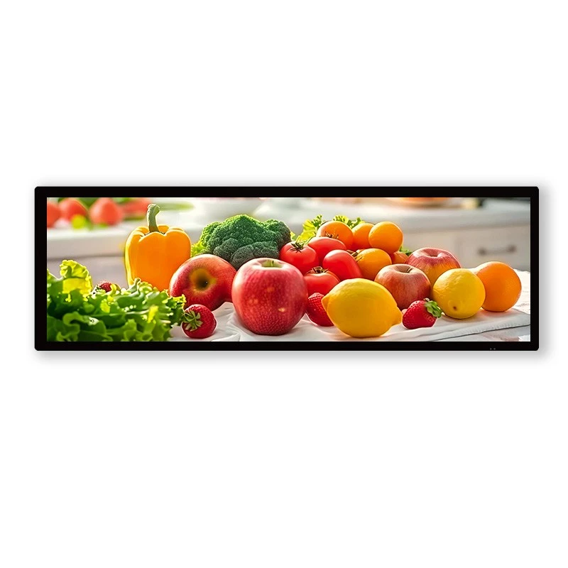 36,8 inch LCD Bar Ifihan Double Face iboju